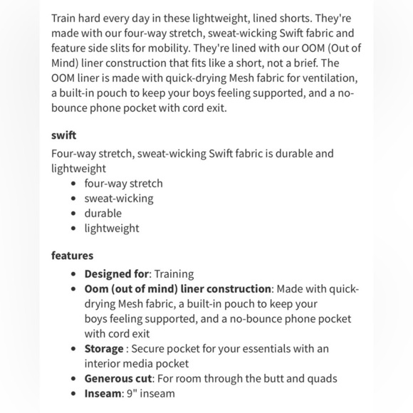 Men’s Lululemon T.H.E. Short 9" Workout Athletic Lined Shorts Pockets Size XL - Picture 15 of 16